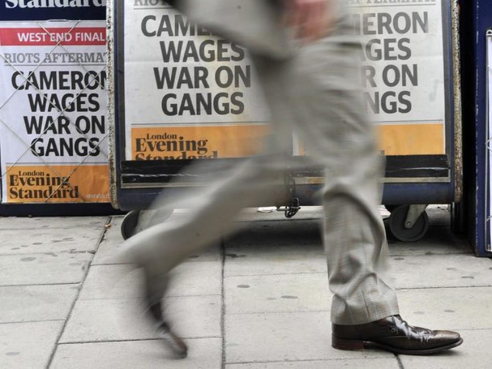 La prensa inglesa destaca la guerra de Cameron contra las bandas