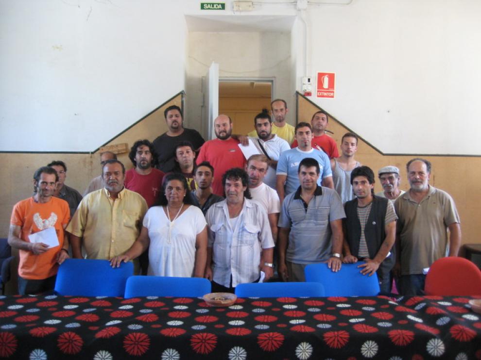 Los chatarreros zaragozanos se han reunido para tratar la situación en la que les deja la nueva ley