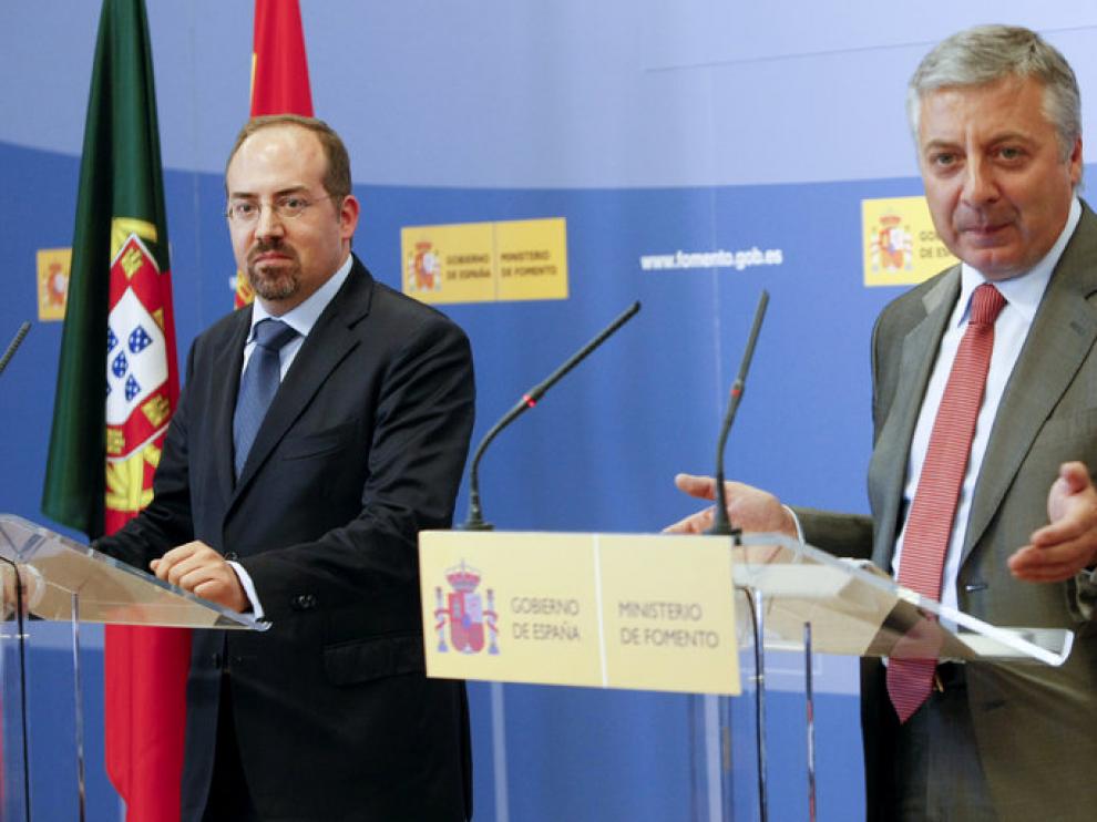 Álvaro Santos Pereira y José Blanco