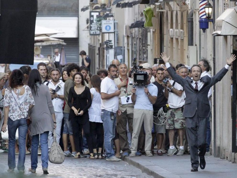 Rodaje de 'Bob Decameron', la nueva película de Woody Allen