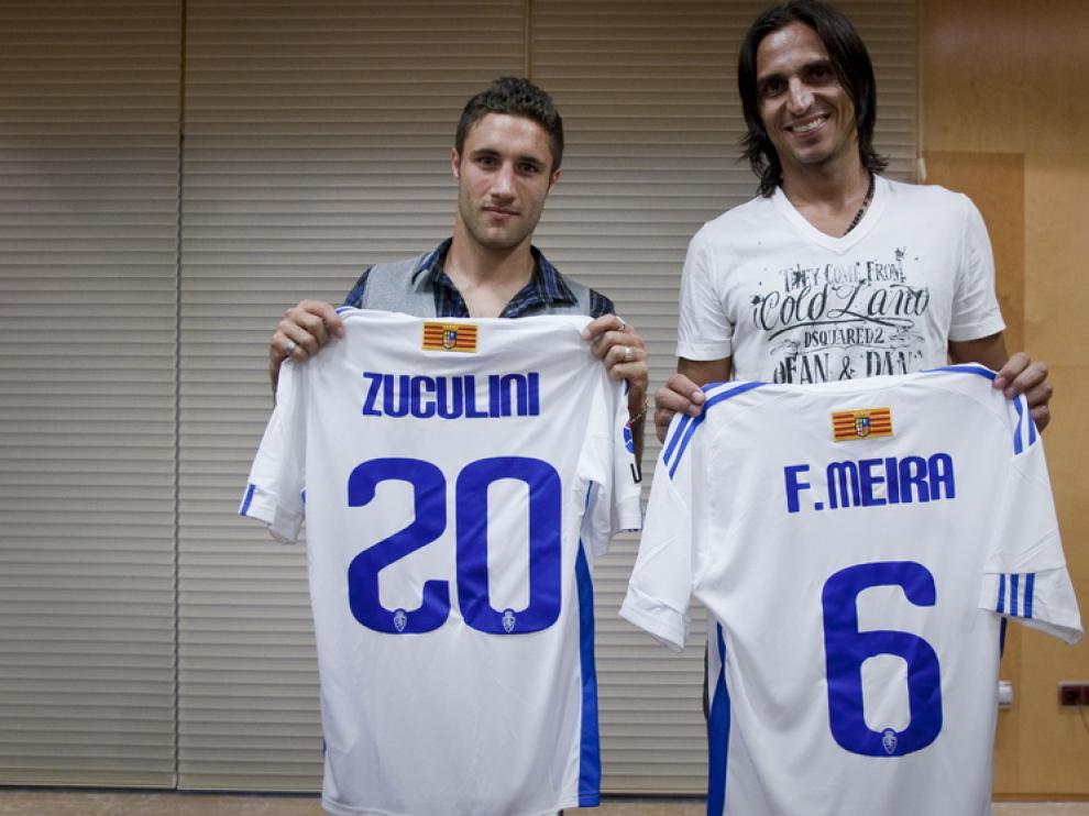 Presentación de Franco Zuculini y Fernando Meira