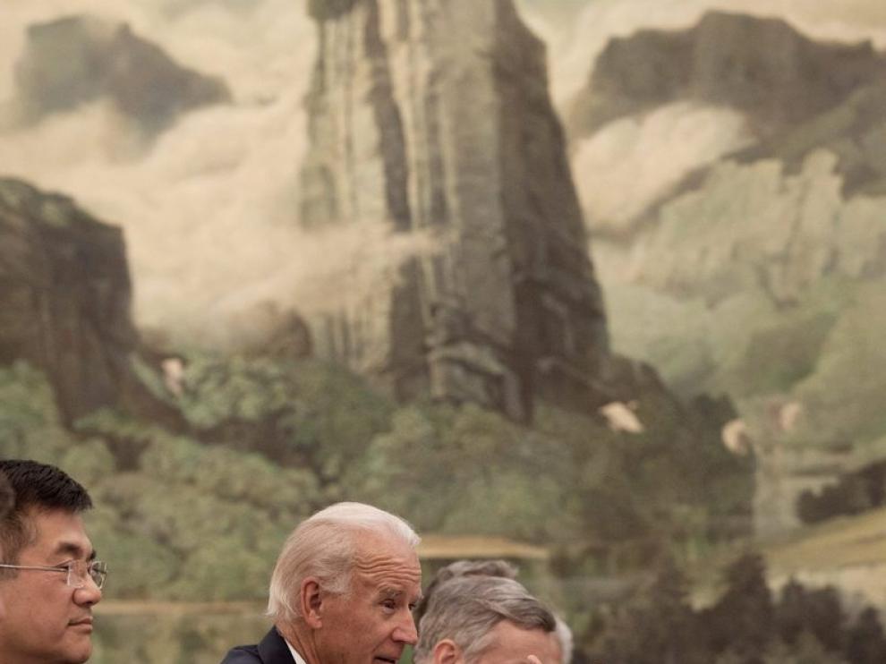 El vicepresidente de EE. UU., Joe Biden, de visita en China