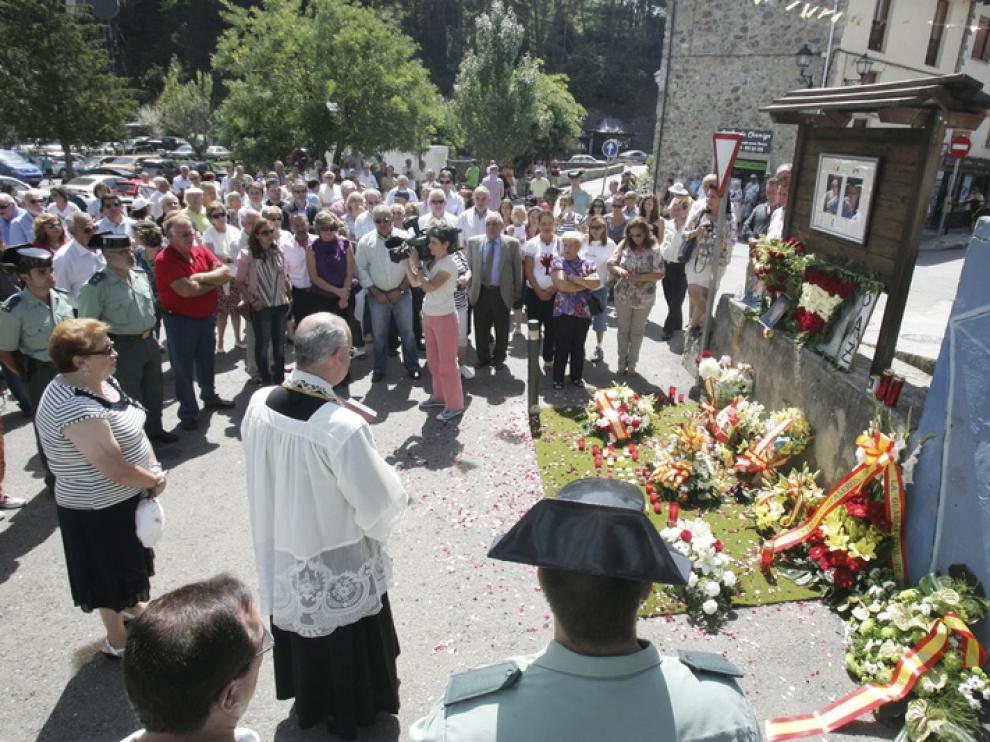 Homenaje en Sallent de Gállego