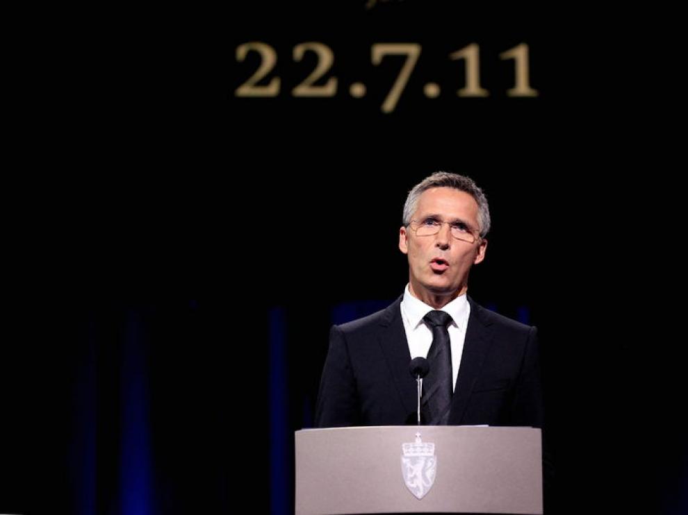 El primer ministro noruego, el laborista Jens Stoltenberg