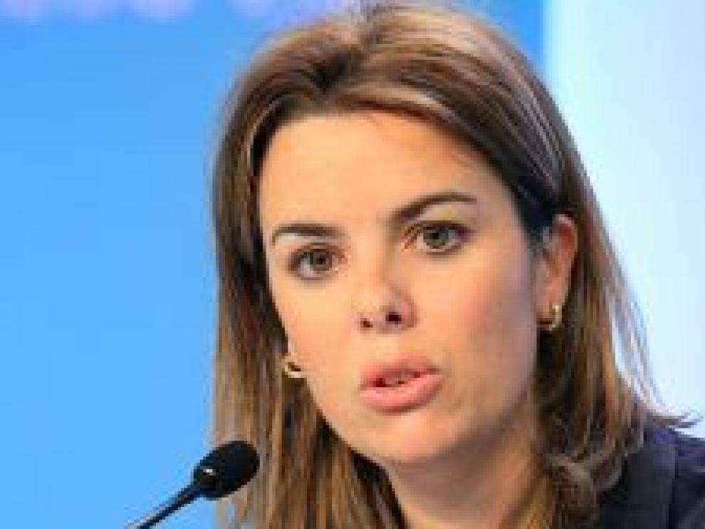 Soraya Sáenz de Santamaría, en una imagen de archivo