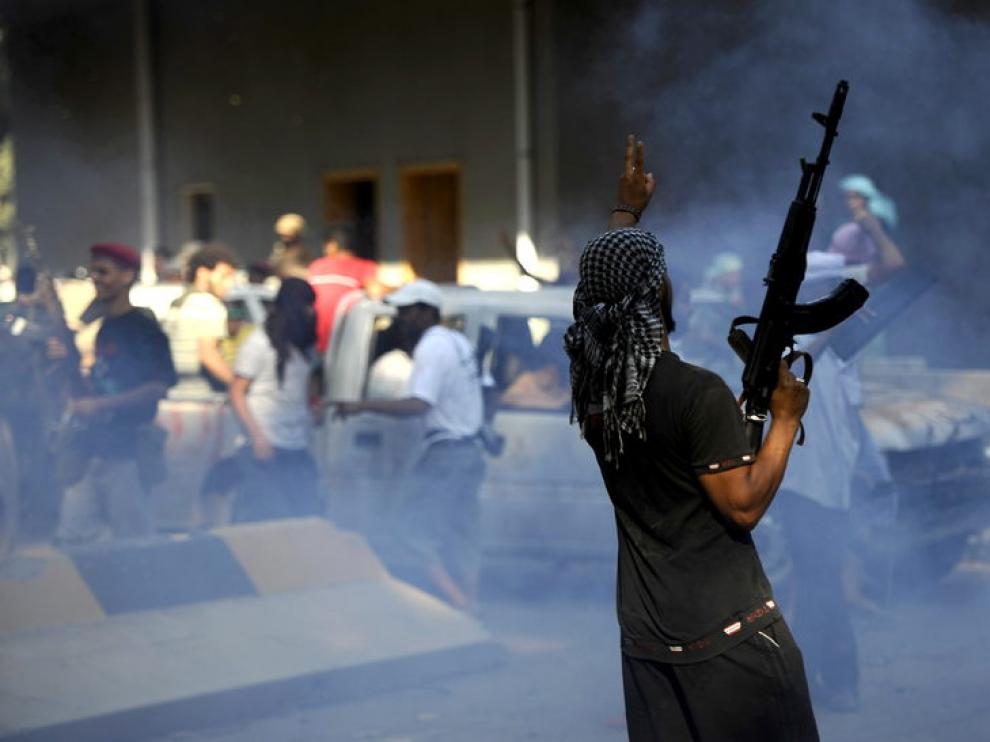 Disturbios en las calles de la capital libia
