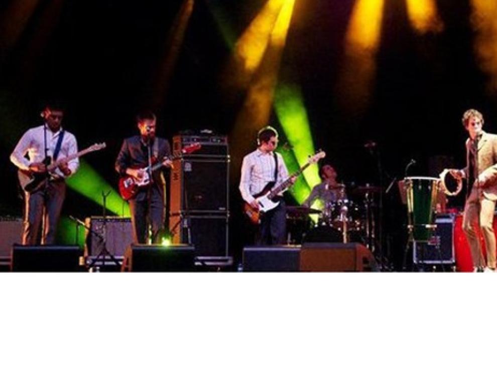 The Faith Keepers durante un concierto.