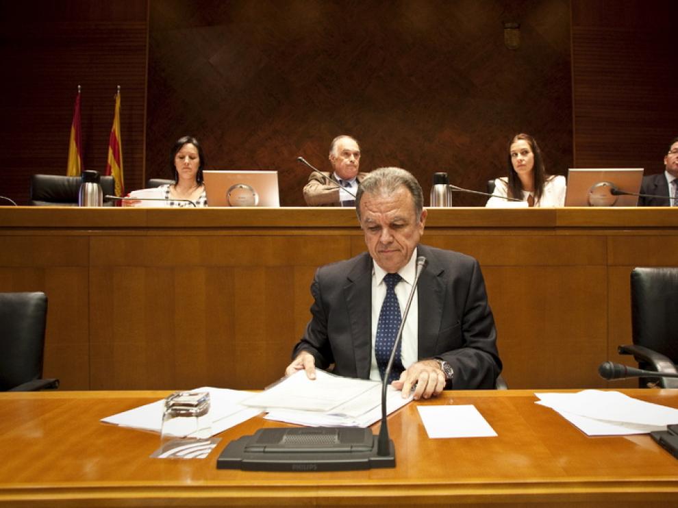 El consejero de Agricultura y Medio Ambiente, Federico García López