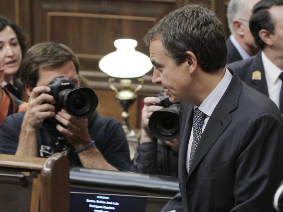 Zapatero, hoy en el Congreso
