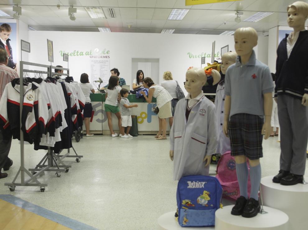 Uniformes para la vuelta al 'cole'