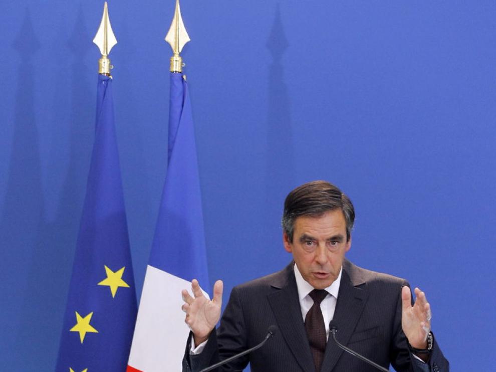 El primer ministro francés, Francois Fillon