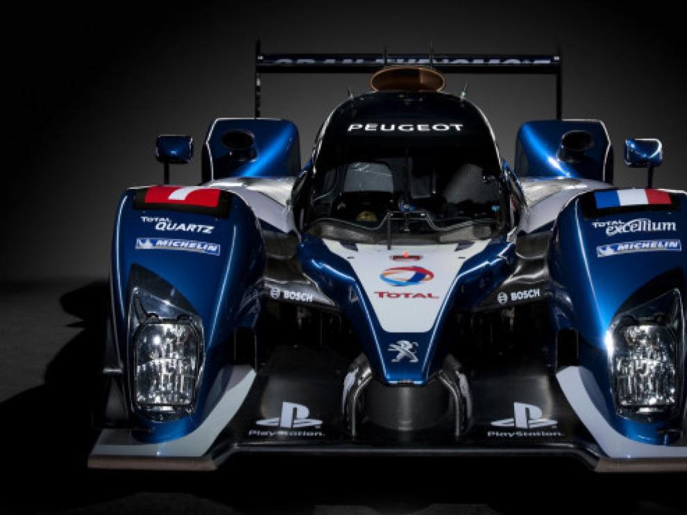Imagen del coche que ha pilotado el finlandés en Alcañiz
