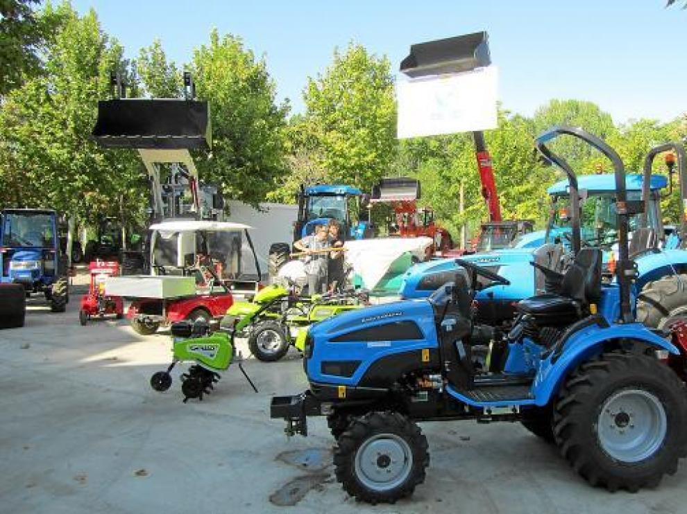La feria agrícola Ferma en una pasada edición, en Barbastro.