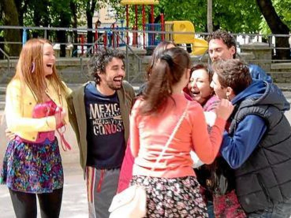 Una de las primeras imágenes del regreso de Machi a 'Aída'.