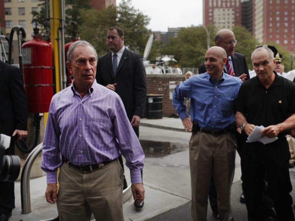 El exalcalde, en las calles de Nueva York