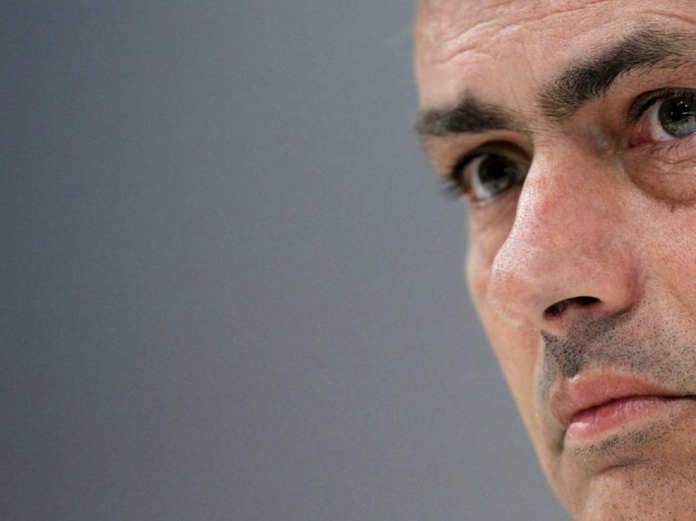 Mourinho durante la rueda de prensa