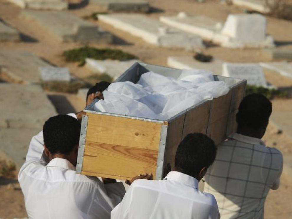 Un funeral en Trípoli, Libia