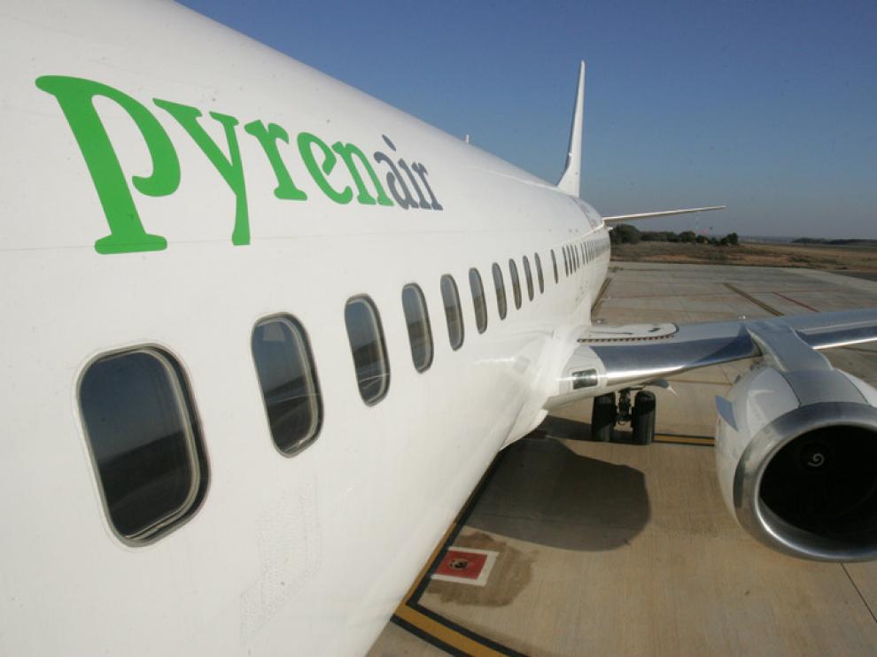 Imagen de archivo de un avión de la compañía Pyrenair
