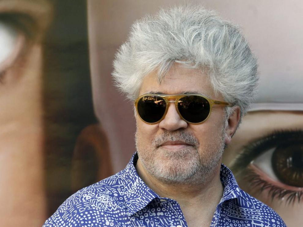 Pedro Almodóvar, durante la presentación de 'La piel que habito'.