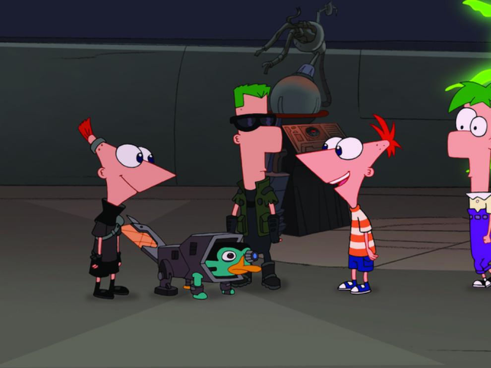 Phineas, Ferb y Perry, en otra dimensión