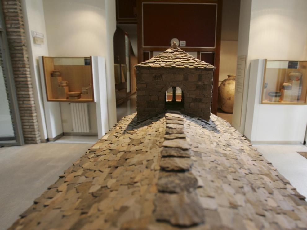 Previsiblemente se expondrá junto a la reproducción del monasterio de Santa Cruz de la Serós.
