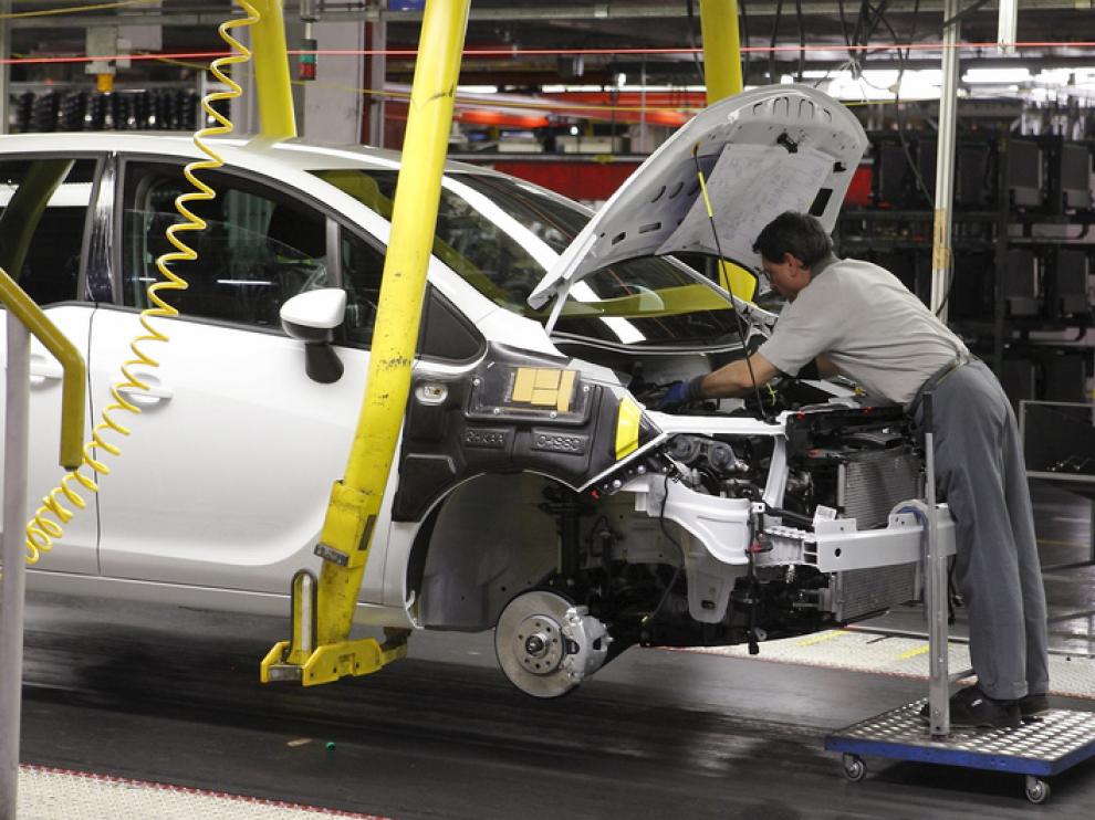 Instalaciones de la planta de Opel en Figueruelas.