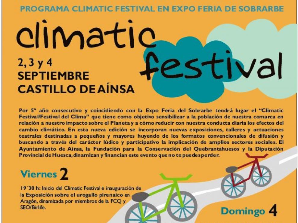 Cartel del 'Climatic Fest'