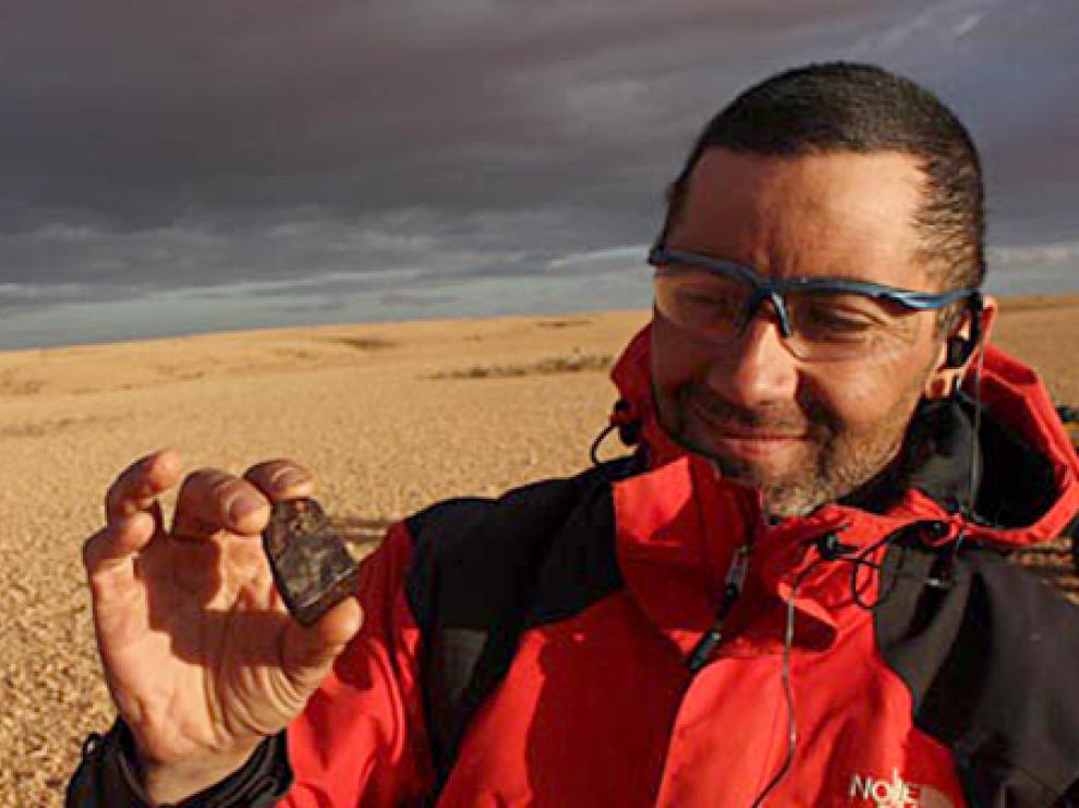 José Vicente Casado, cazador de meteoritos