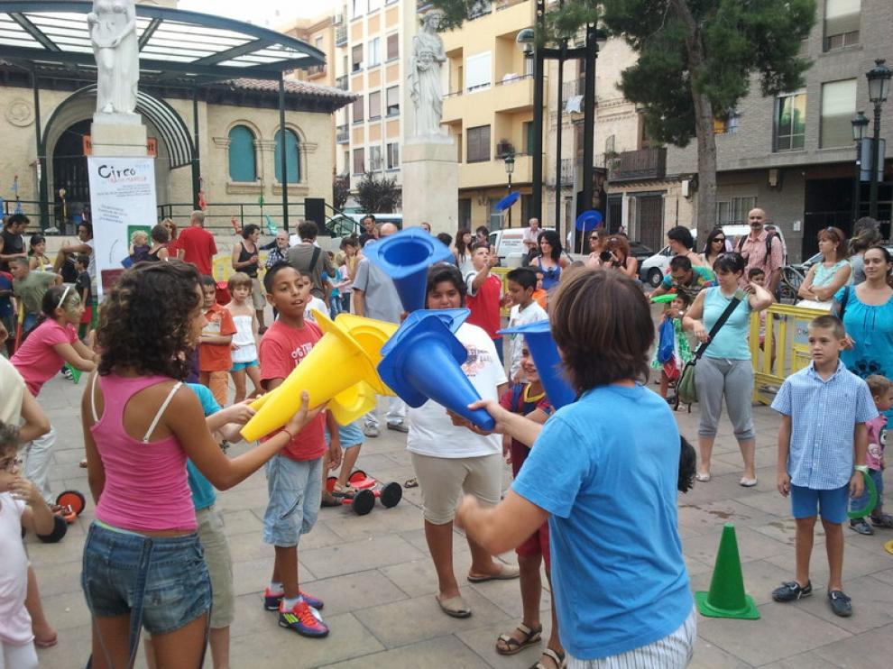 Los más pequeños disfrutaron con los talleres infantiles