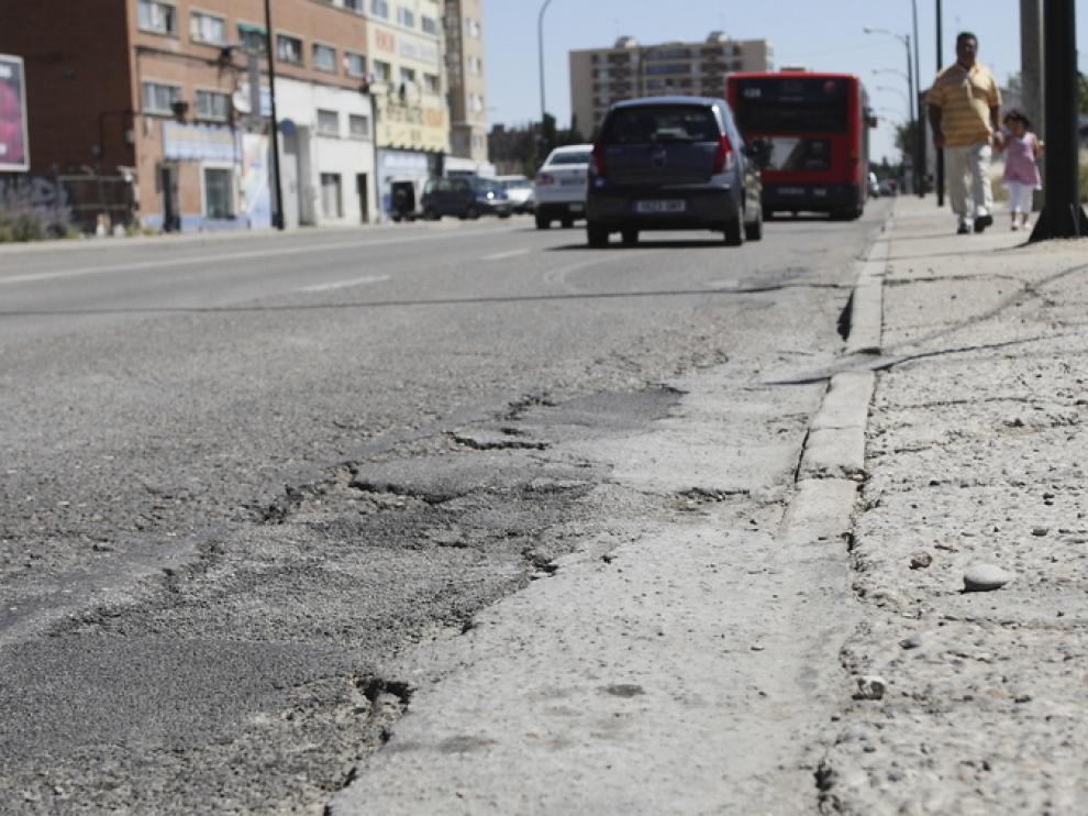Imagen de archivo de un tramo de la avenida de Cataluña