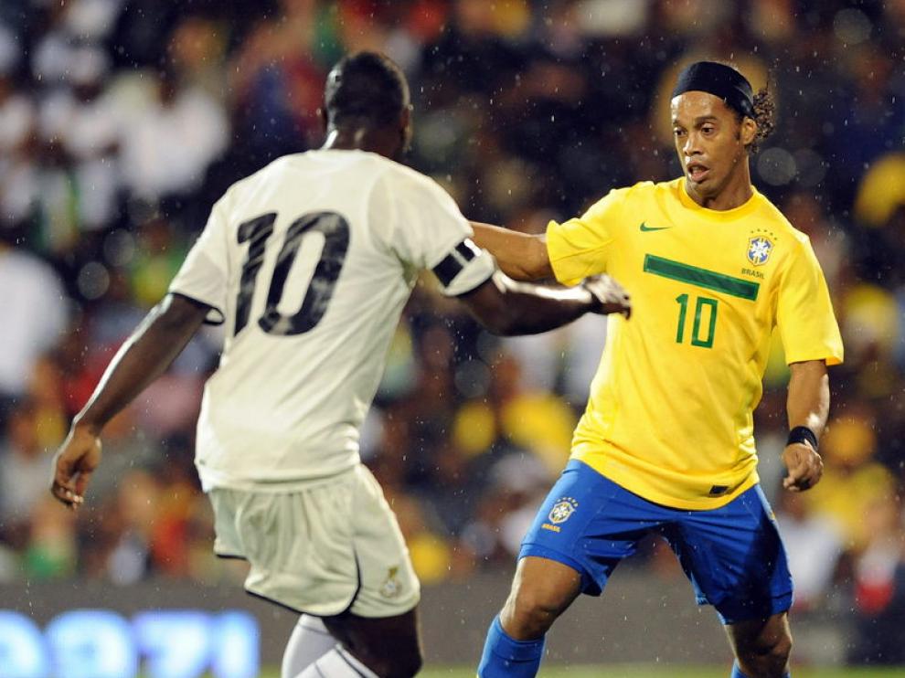 Ronaldinho volvió a la selección brasileña