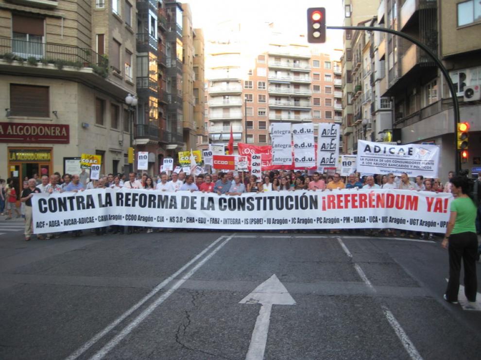 La marcha ha sido convocada por una veintena de asociaciones