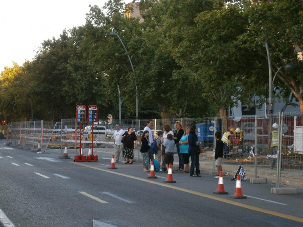 Los niños esperan para la 'vuelta al cole'