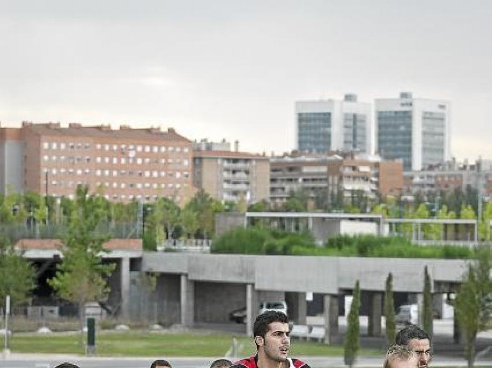 Las primeras semanas fueron de intenso trabajo físico para el CAI.
