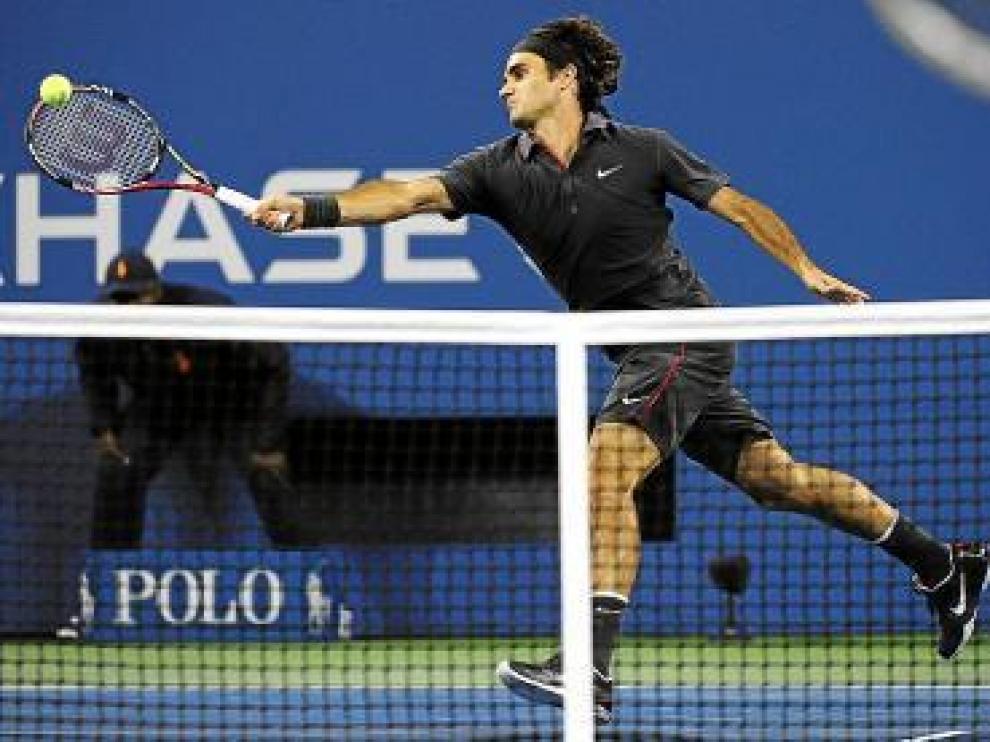 Roger Federer ante Tsonga.