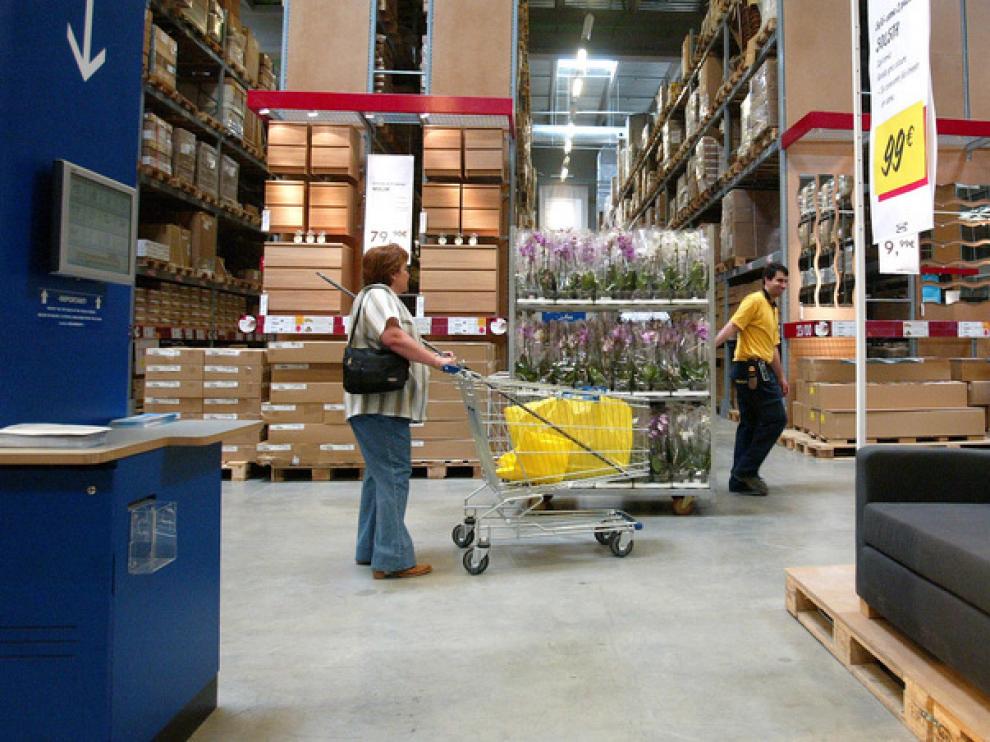 Imagen de archivo de un establecimiento Ikea
