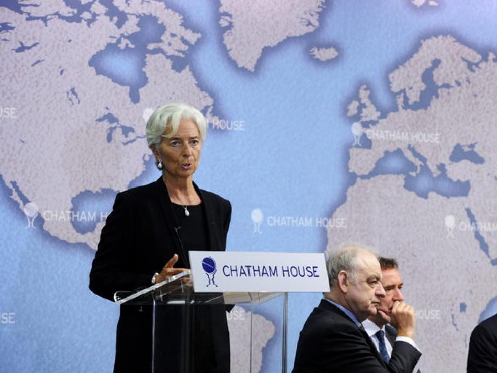Christine Lagarde, diretora del FMI