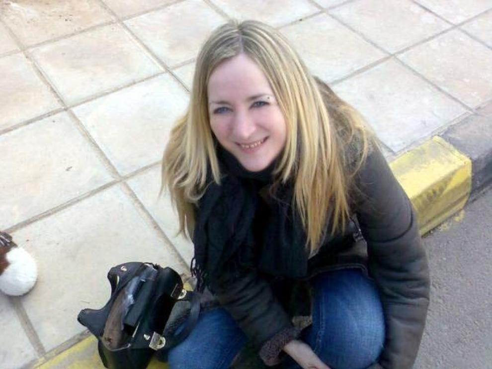 La cantante Aurora Beltrán