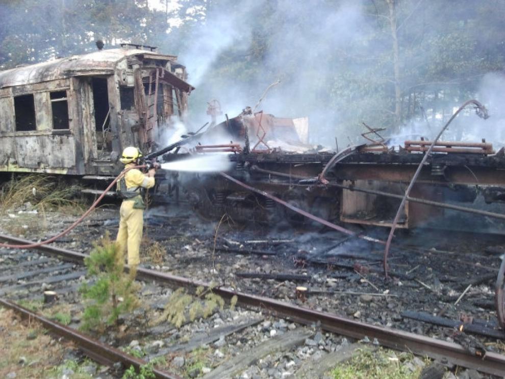 Los bomberos han controlado rápidamente la situación