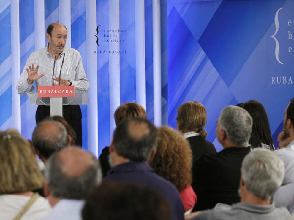 Rubalcaba, en el foro 'Educación para el empleo'