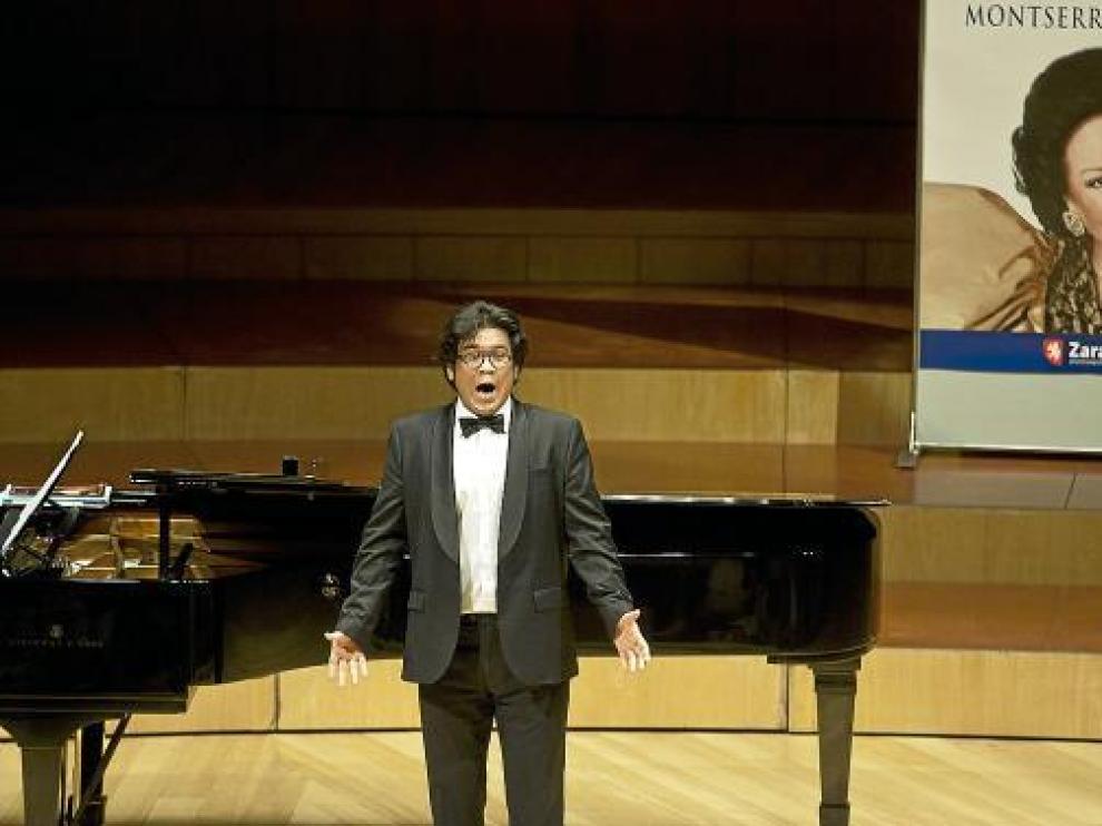 El tenor ganador, Jung Soon Yun.