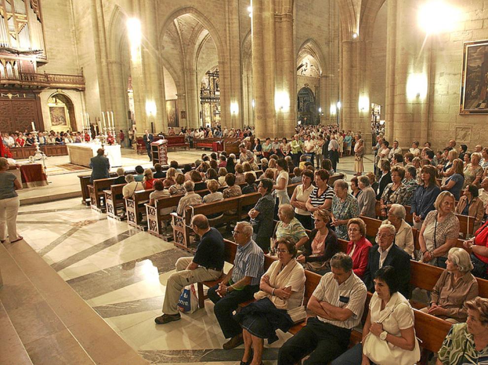 La Catedral se llenó de gente durante toda la jornada