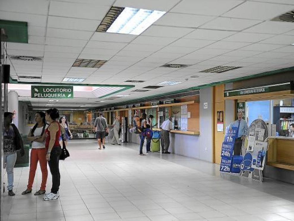 La estación de autobuses de Teruel