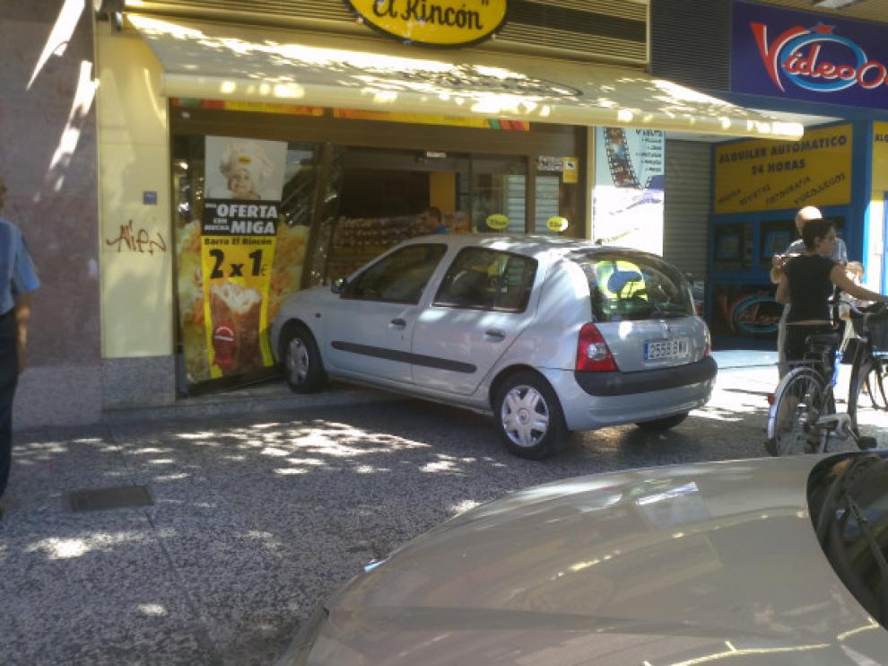 Así ha terminado el vehículo