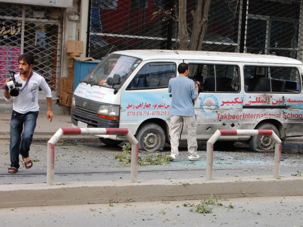 Ataques talibanes en Kabul