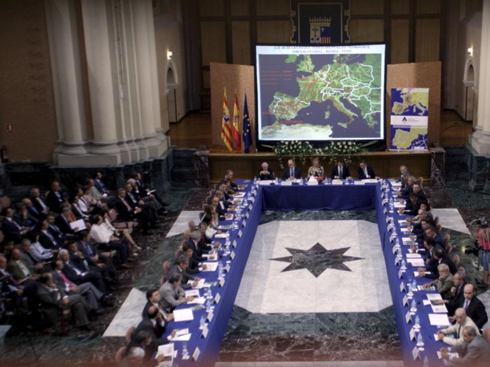 Acto de apoyo a la TCP, celebrado el pasado lunes