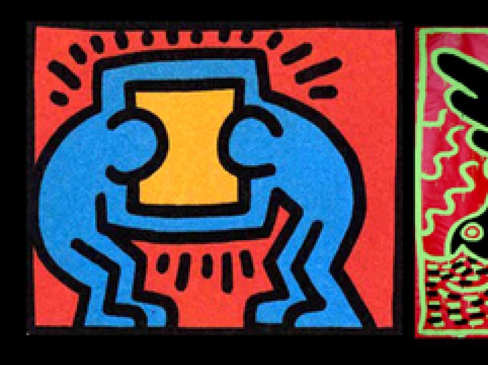 Varias imágenes de Keith Haring