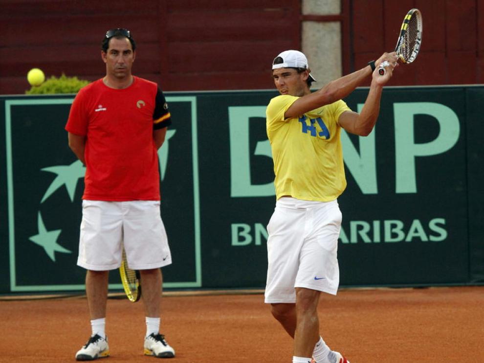 Nadal junto Costa en Córdoba.