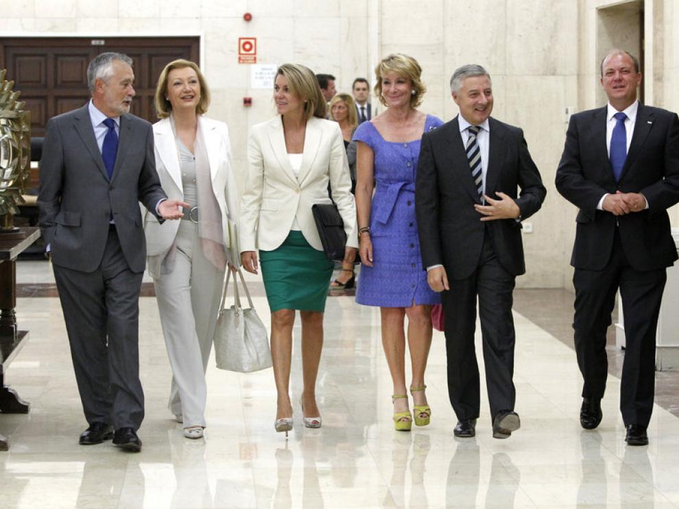 Blanco se reúne con los presidentes autonómicos