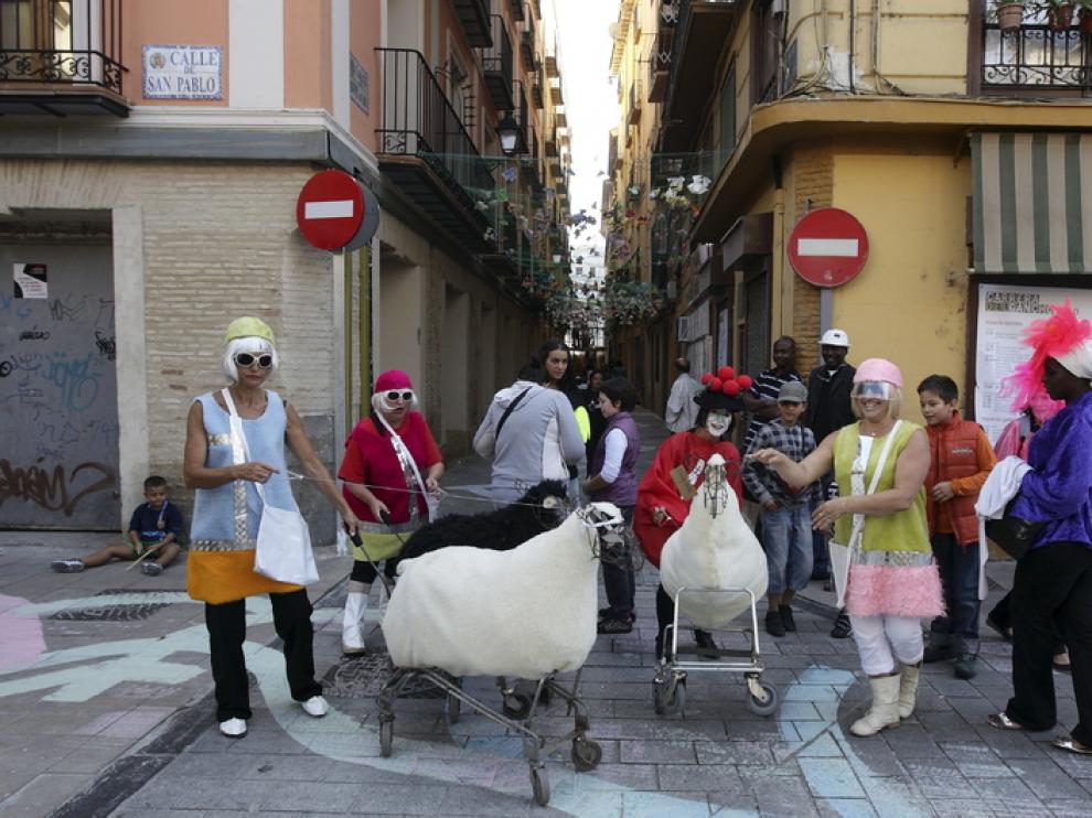 Imagen de archivo de la Carrera del Gancho. Año 2010.